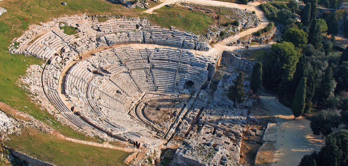 The greek theater of Syracuse